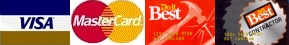 Visa, MasterCard, Do It Best, Do It Best Contractor